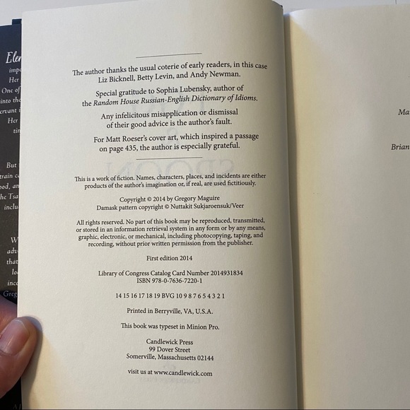 EGG and Spoon by Gregory Maguire fiction hardcover - Picture 5 of 6